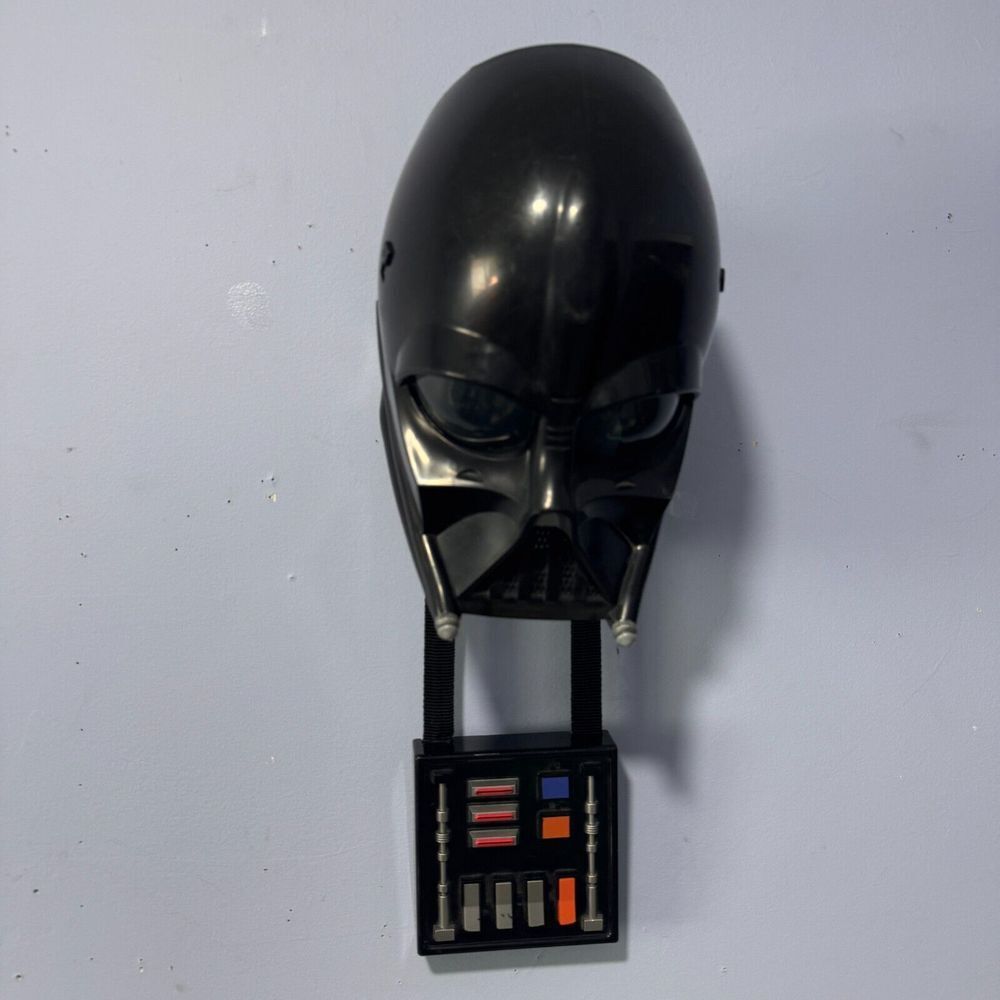 STAR WARS Hasbro Darth Vader Talking Helmet Voice‎ Changer Mask 2004 - Tested